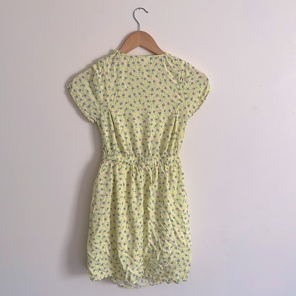 Zara Cut Out Floral Dress - Picture 5 of 8